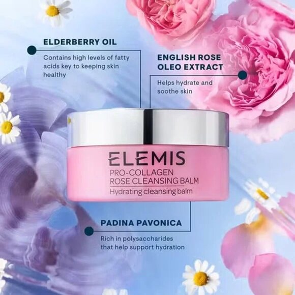 ELEMIS Pro-Collagen ROSE Cleansing Balm Elemis Pro Collagen Cleansing Balm - Picture 3 of 14